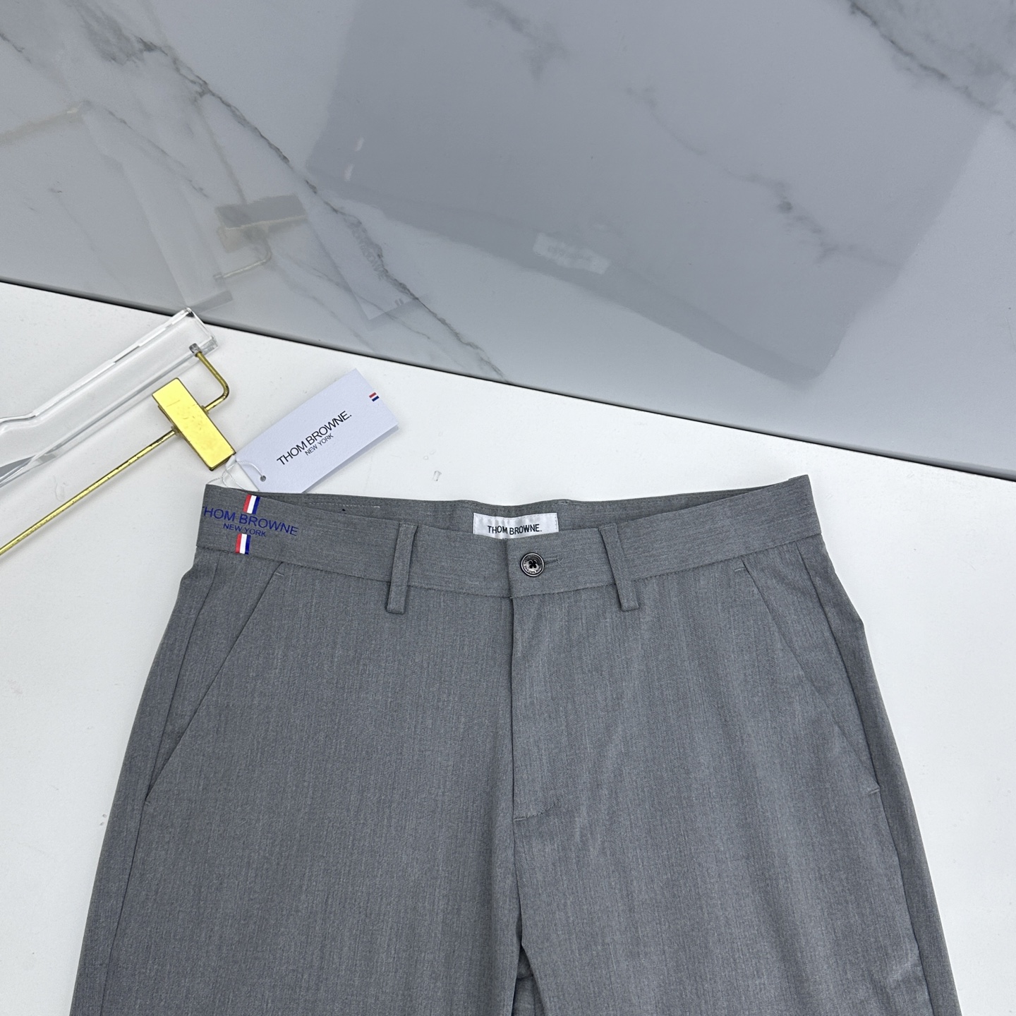 🆕TB汤姆布朗 26ss春夏新品休闲裤西裤，官网同步发售，裤身工艺设计，客供辅料、面料定制，柔软丝滑，代