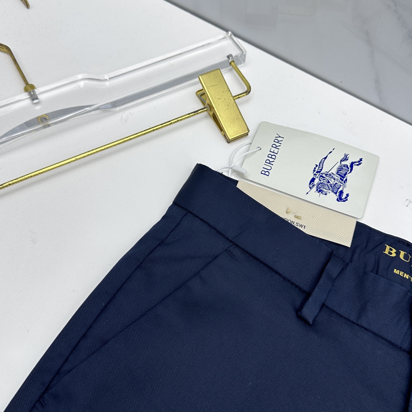 🆕Burberry巴宝莉 26ss春夏新品休闲裤西裤，官网同步发售，裤身工艺设计，客供辅料、高定面料，柔