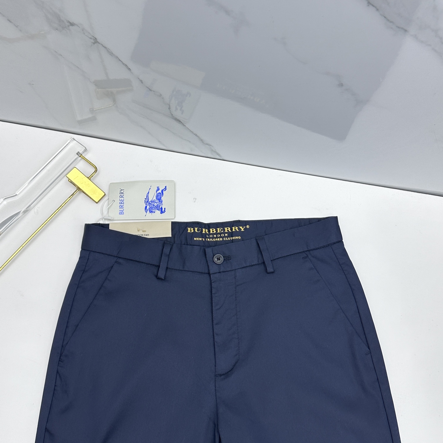 🆕Burberry巴宝莉 26ss春夏新品休闲裤西裤，官网同步发售，裤身工艺设计，客供辅料、高定面料，柔