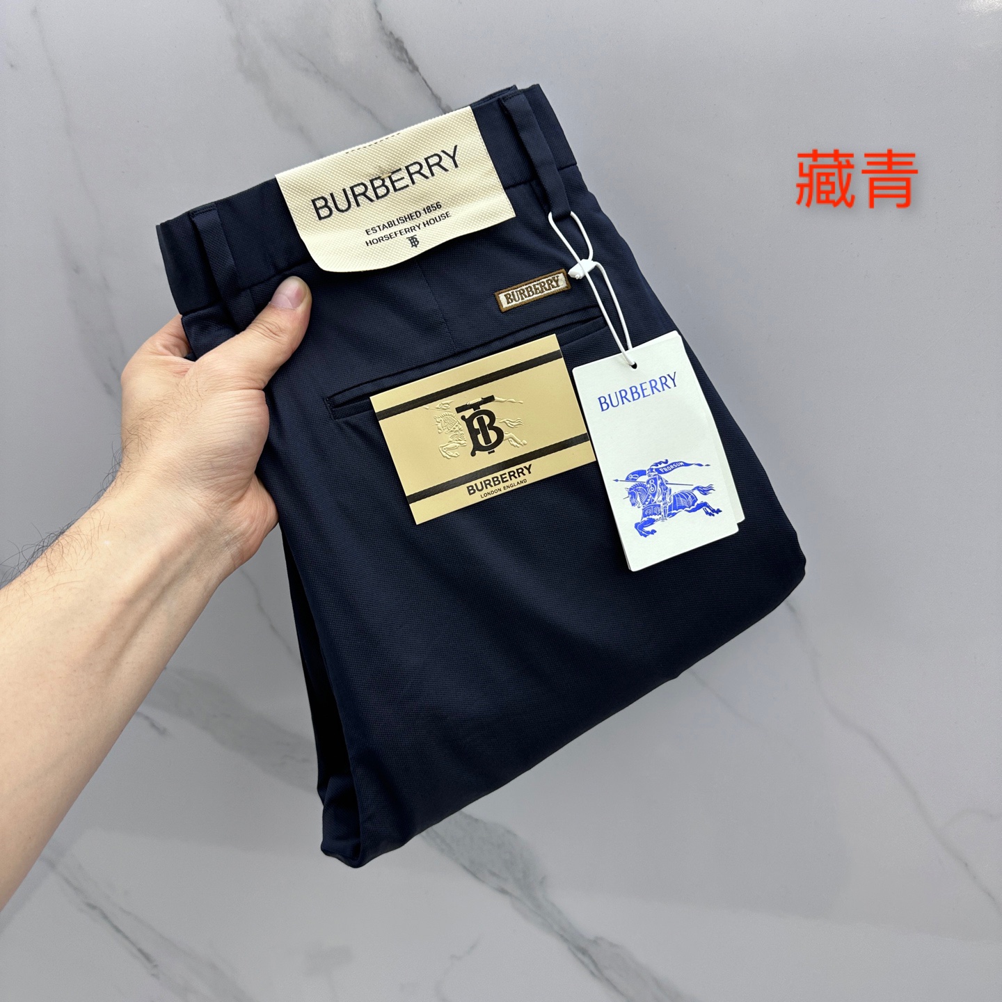 🆕Burberry巴宝莉 26ss春夏新品休闲裤西裤，官网同步发售，裤身工艺设计，客供辅料、高定面料，柔