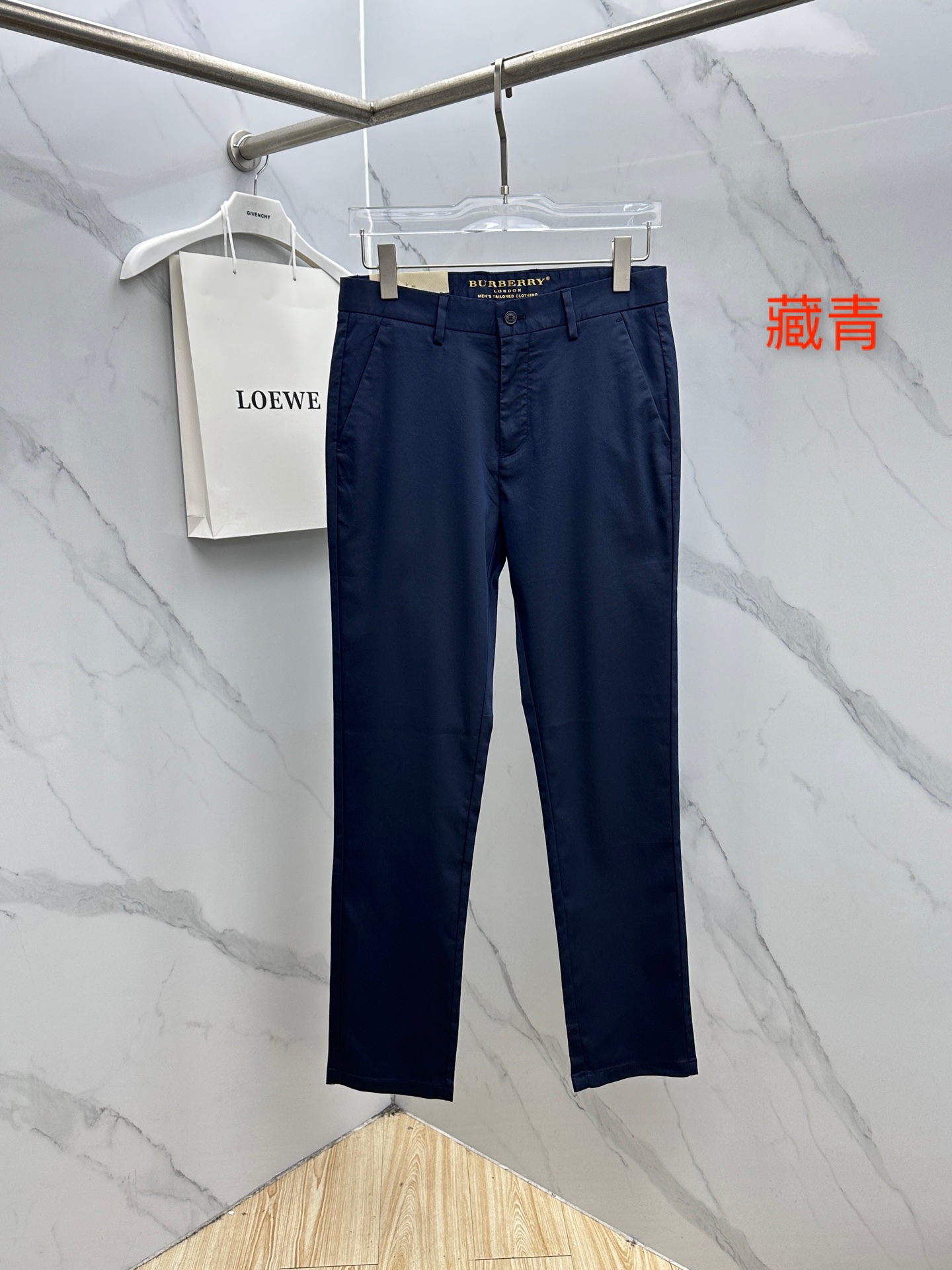 🆕Burberry巴宝莉 26ss春夏新品休闲裤西裤，官网同步发售，裤身工艺设计，客供辅料、高定面料，柔