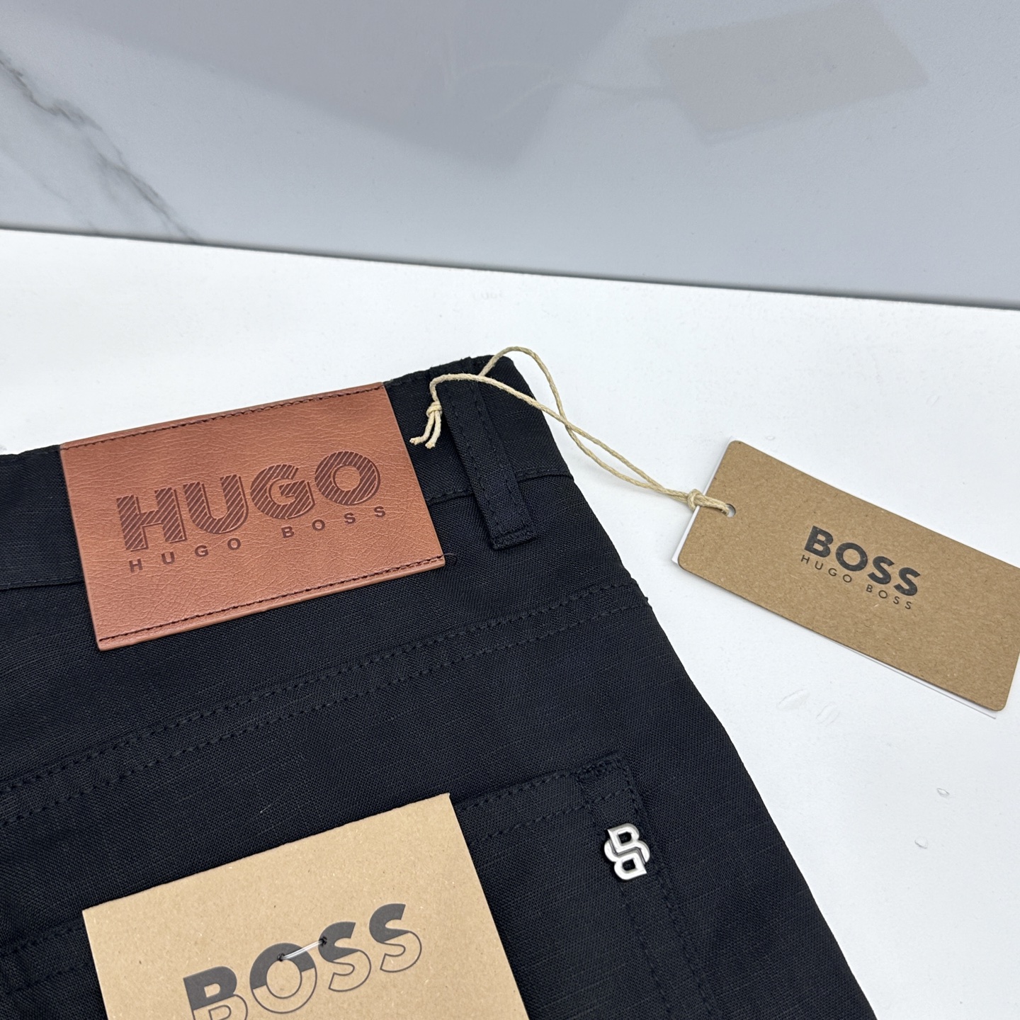 🆕BOSS 26ss春夏新品休闲裤西裤，官网同步发售，裤身工艺设计，客供亚麻辅料、高定面料，柔软丝滑，代