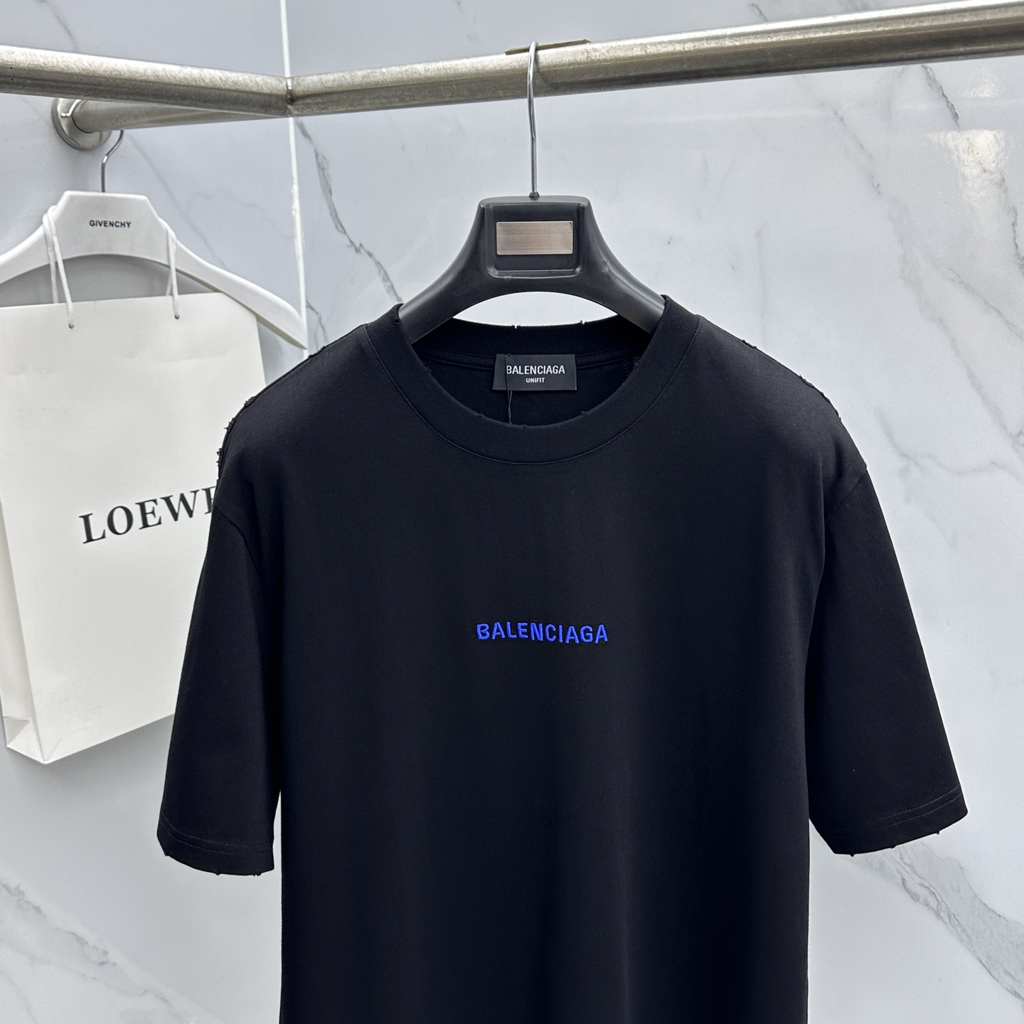 🆕Balenciaga巴黎世家 2026春夏新款短袖 官网同款T恤，双纱纯棉面料 多元化搭配 迎合眼下时