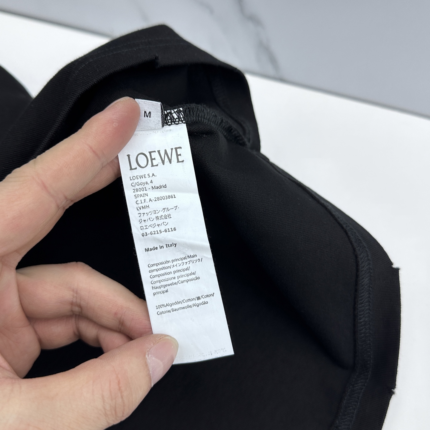 🆕LOEWE罗意威 2026春夏新款短袖 官网同款T恤，双纱纯棉面料 多元化搭配 迎合眼下时尚前沿的创新