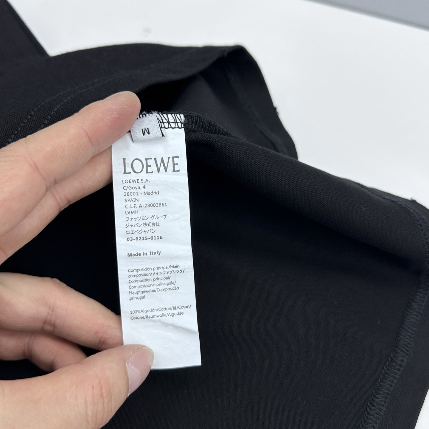 🆕LOEWE罗意威 2026春夏新款短袖 官网同款T恤，双纱纯棉面料 多元化搭配 迎合眼下时尚前沿的创新
