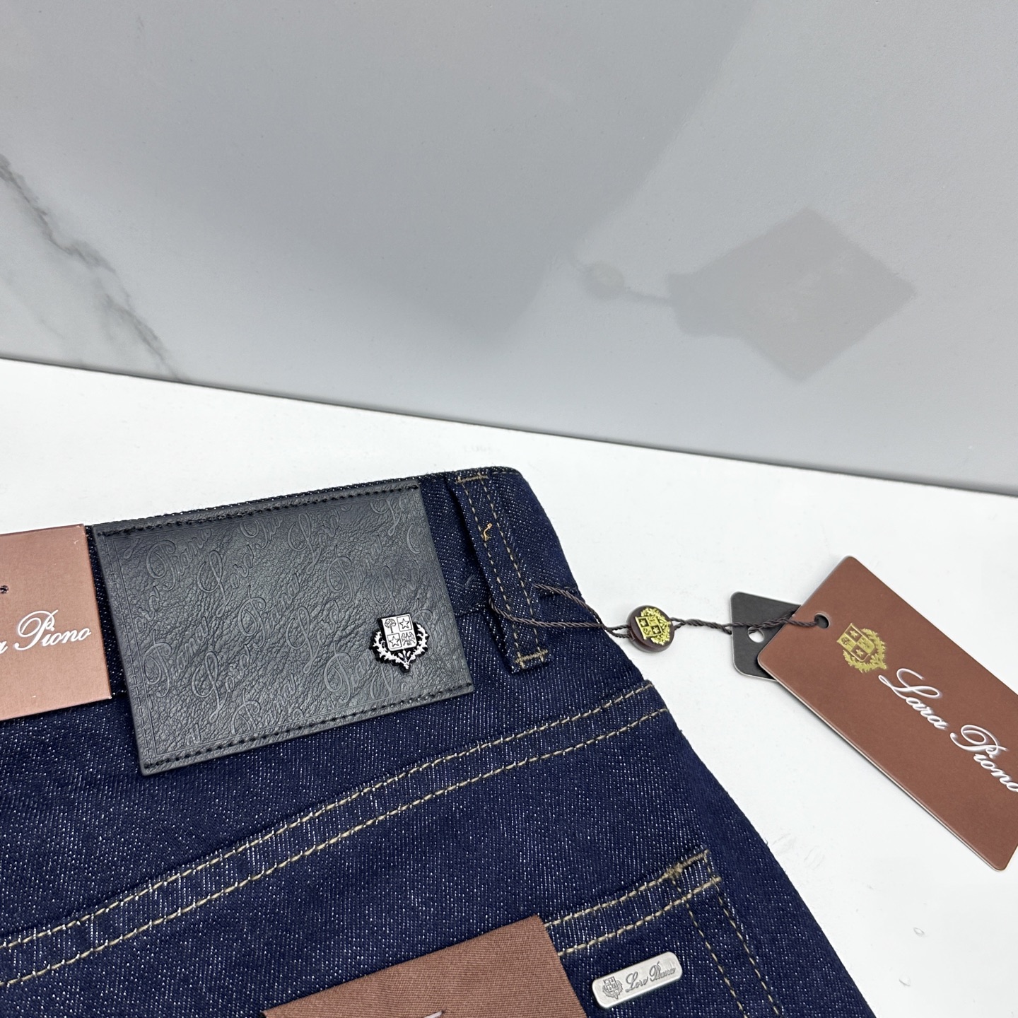 🆕Loro piana 🔥高端定制、26早春新款薄款牛仔裤 柜台同步发售 原版定制复刻 客供五金辅料 原