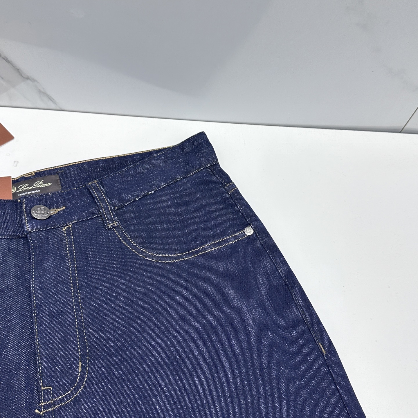 🆕Loro piana 🔥高端定制、26早春新款薄款牛仔裤 柜台同步发售 原版定制复刻 客供五金辅料 原
