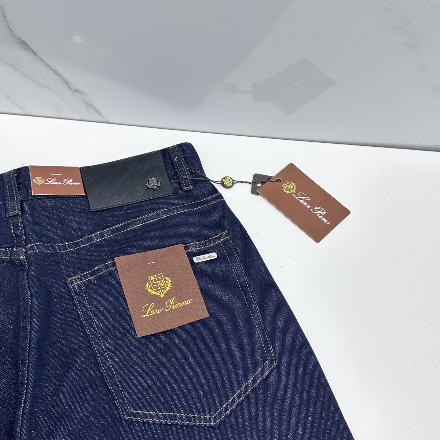 🆕Loro piana 🔥高端定制、26早春新款薄款牛仔裤 柜台同步发售 原版定制复刻 客供五金辅料 原