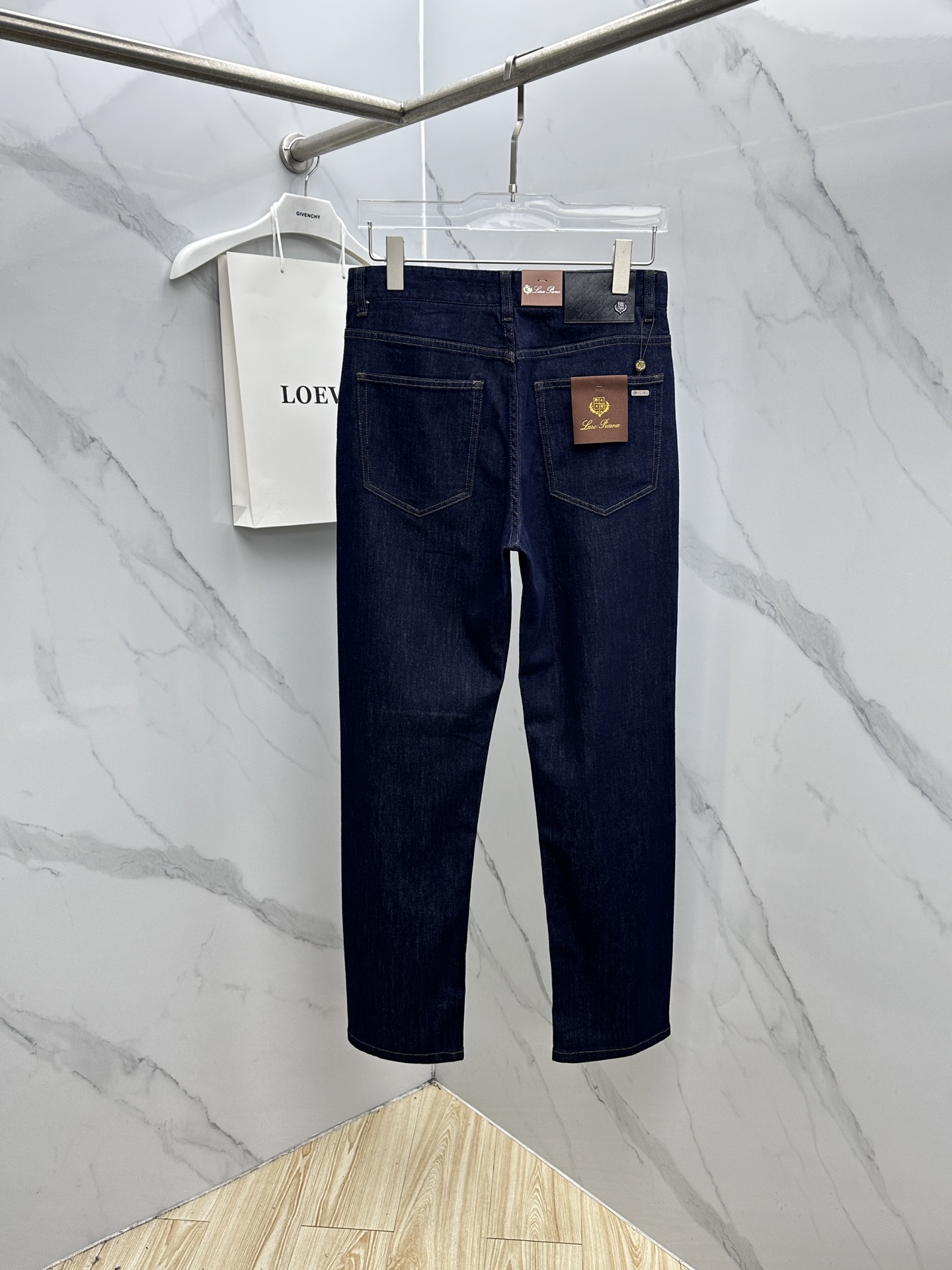 🆕Loro piana 🔥高端定制、26早春新款薄款牛仔裤 柜台同步发售 原版定制复刻 客供五金辅料 原