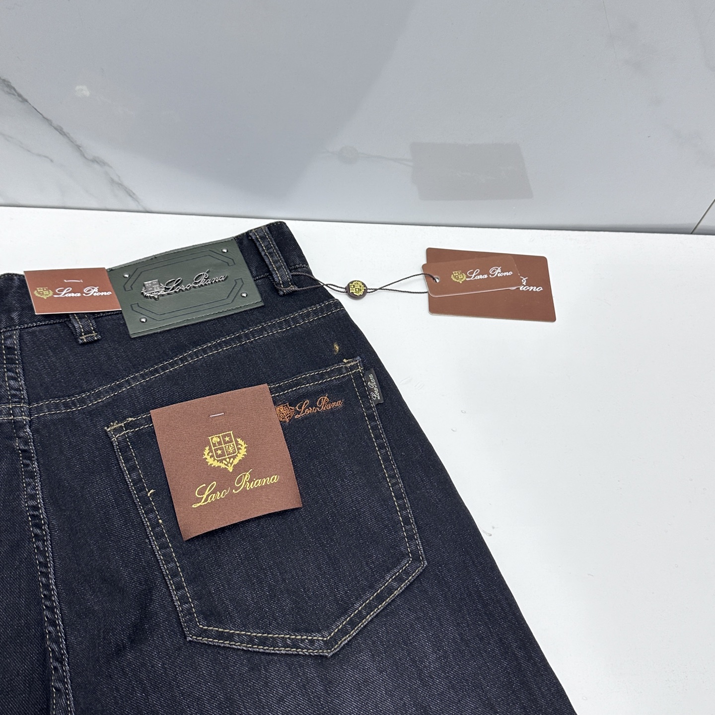 🆕Loro piana 🔥高端定制、26早春新款薄款牛仔裤 柜台同步发售 原版定制复刻 客供五金辅料 原