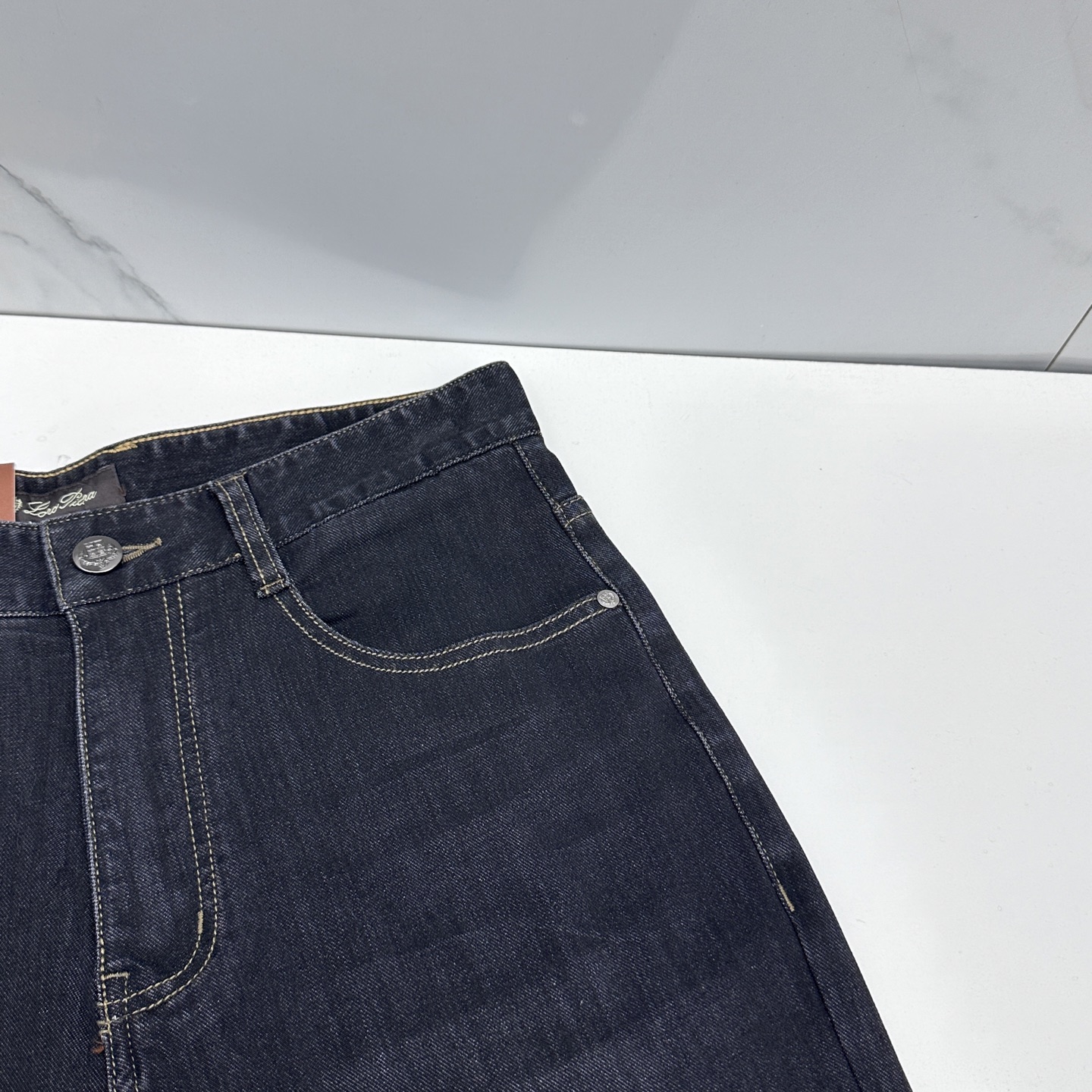 🆕Loro piana 🔥高端定制、26早春新款薄款牛仔裤 柜台同步发售 原版定制复刻 客供五金辅料 原