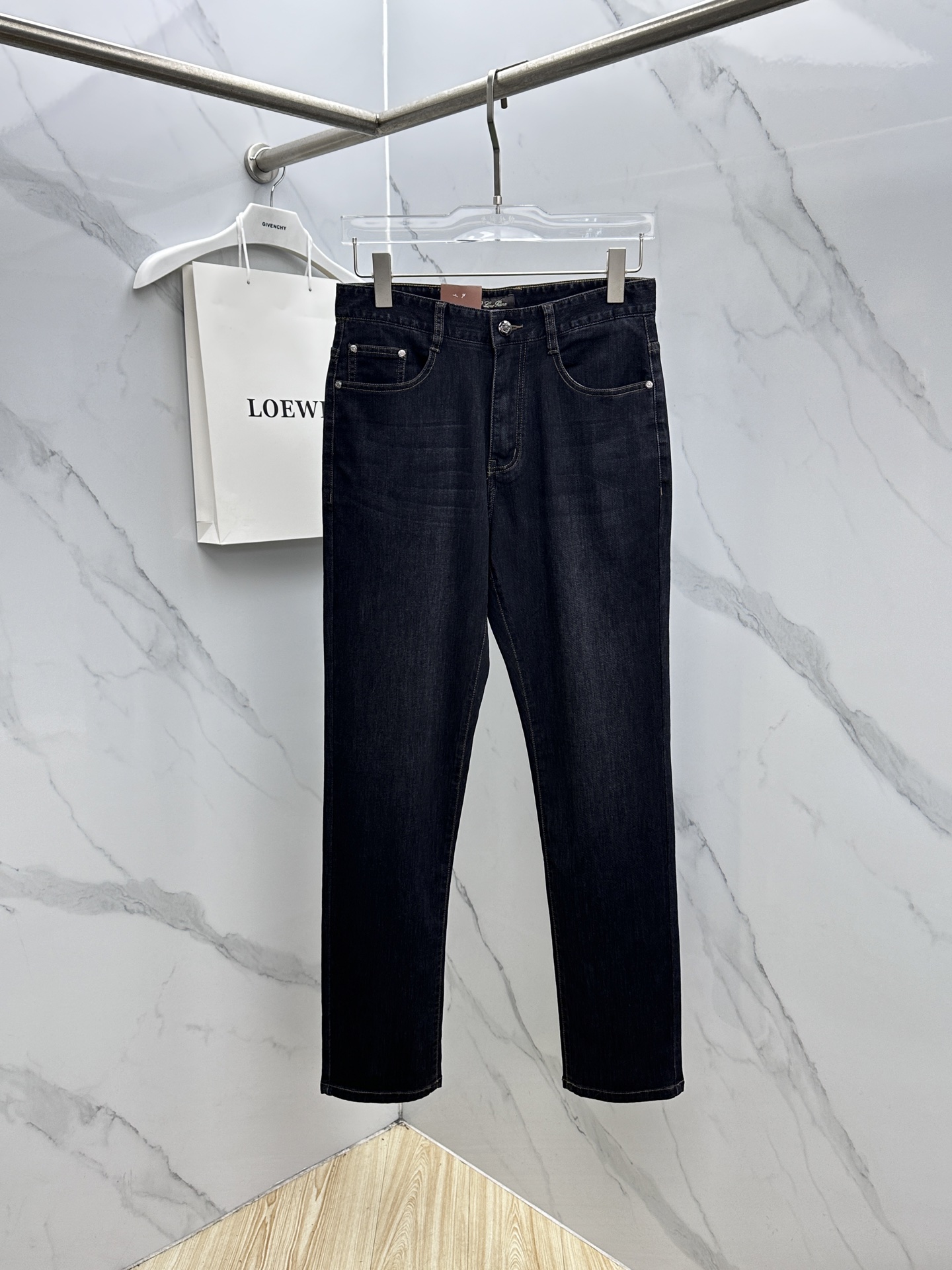 🆕Loro piana 🔥高端定制、26早春新款薄款牛仔裤 柜台同步发售 原版定制复刻 客供五金辅料 原