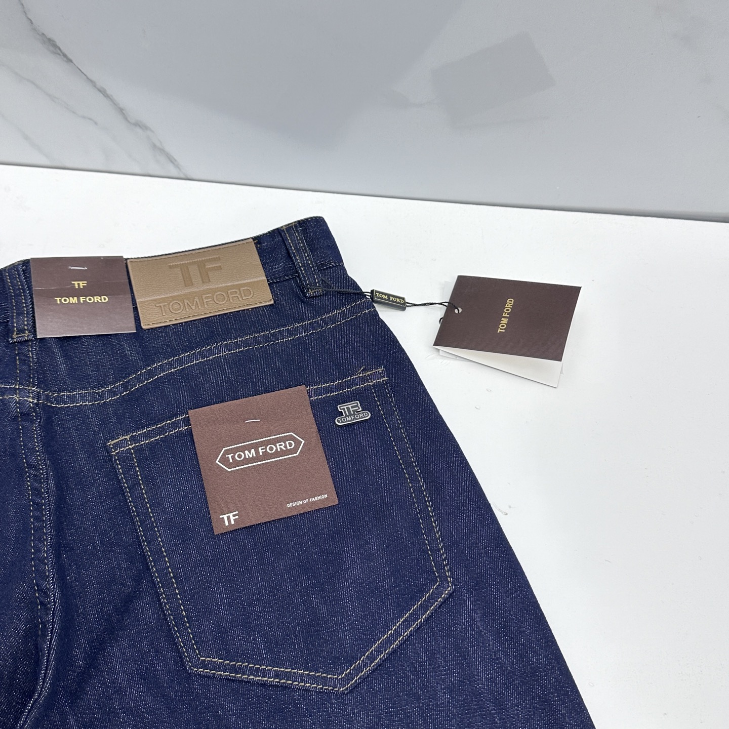 🆕TOM FORD 🔥高端定制、26早春新款薄款牛仔裤 柜台同步发售 原版定制复刻 客供五金辅料 原单品