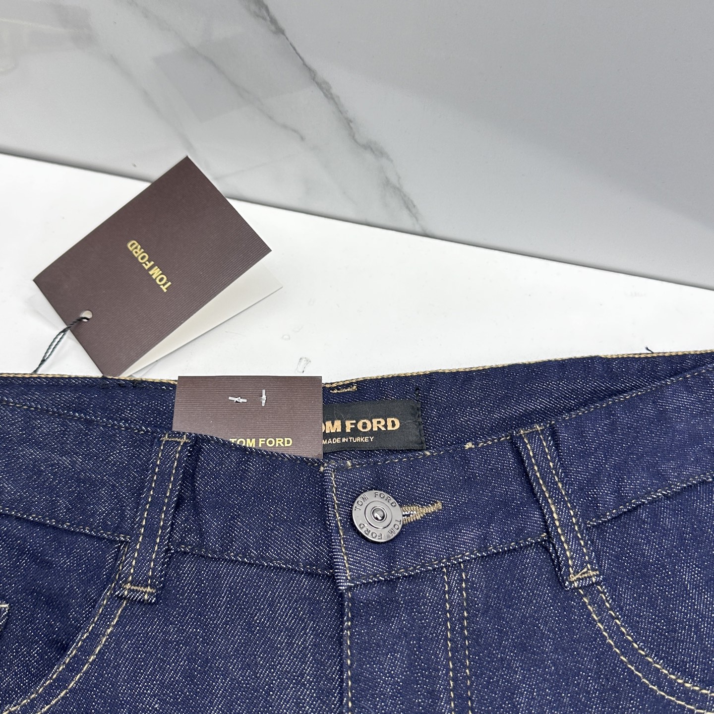 🆕TOM FORD 🔥高端定制、26早春新款薄款牛仔裤 柜台同步发售 原版定制复刻 客供五金辅料 原单品