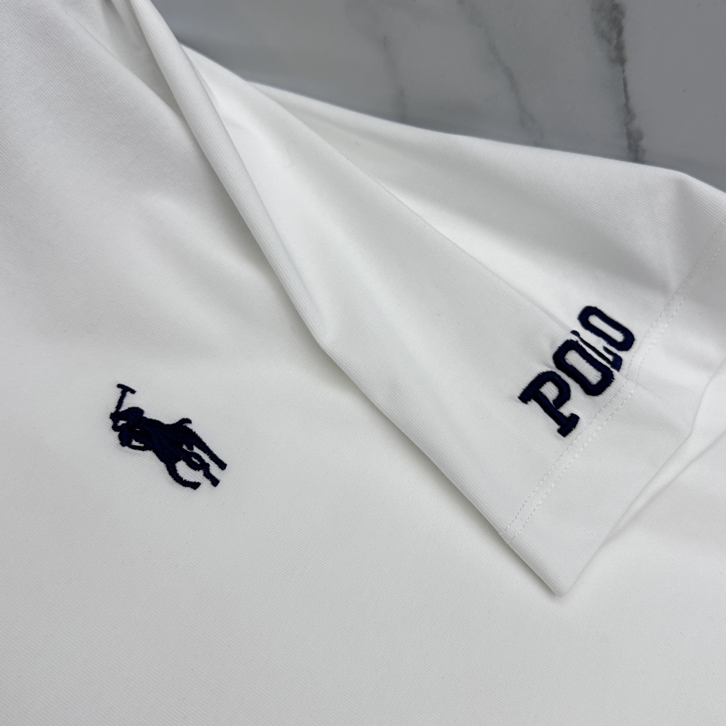 🆕Polo 新款首发专柜最新款短袖圆领T恤 高端订制 胸前品牌logo重工艺设计 高端长绒棉面料.手感柔