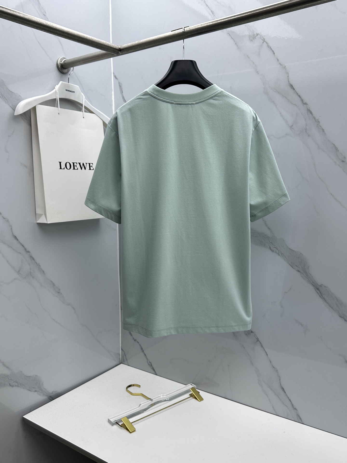 🆕Polo 新款首发专柜最新款短袖圆领T恤 高端订制 胸前品牌logo重工艺设计 高端长绒棉面料.手感柔
