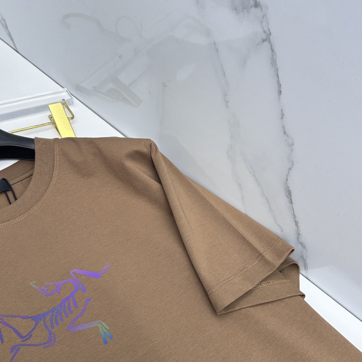 🆕ARCTERYX始祖鸟 新款首发专柜最新款短袖圆领T恤 高端订制 胸前品牌logo镭射工艺印花 高端长