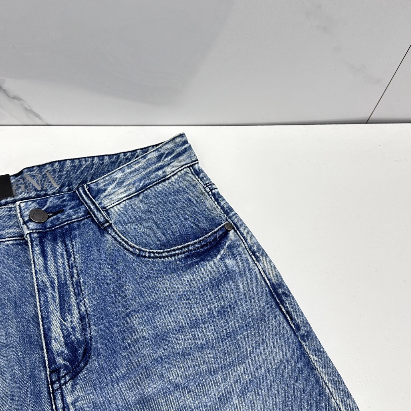 🆕ZEGNA杰尼亚 🔥高端定制、26早春新款牛仔裤阔腿裤 柜台同步发售 原版定制复刻 客供五金辅料 原单