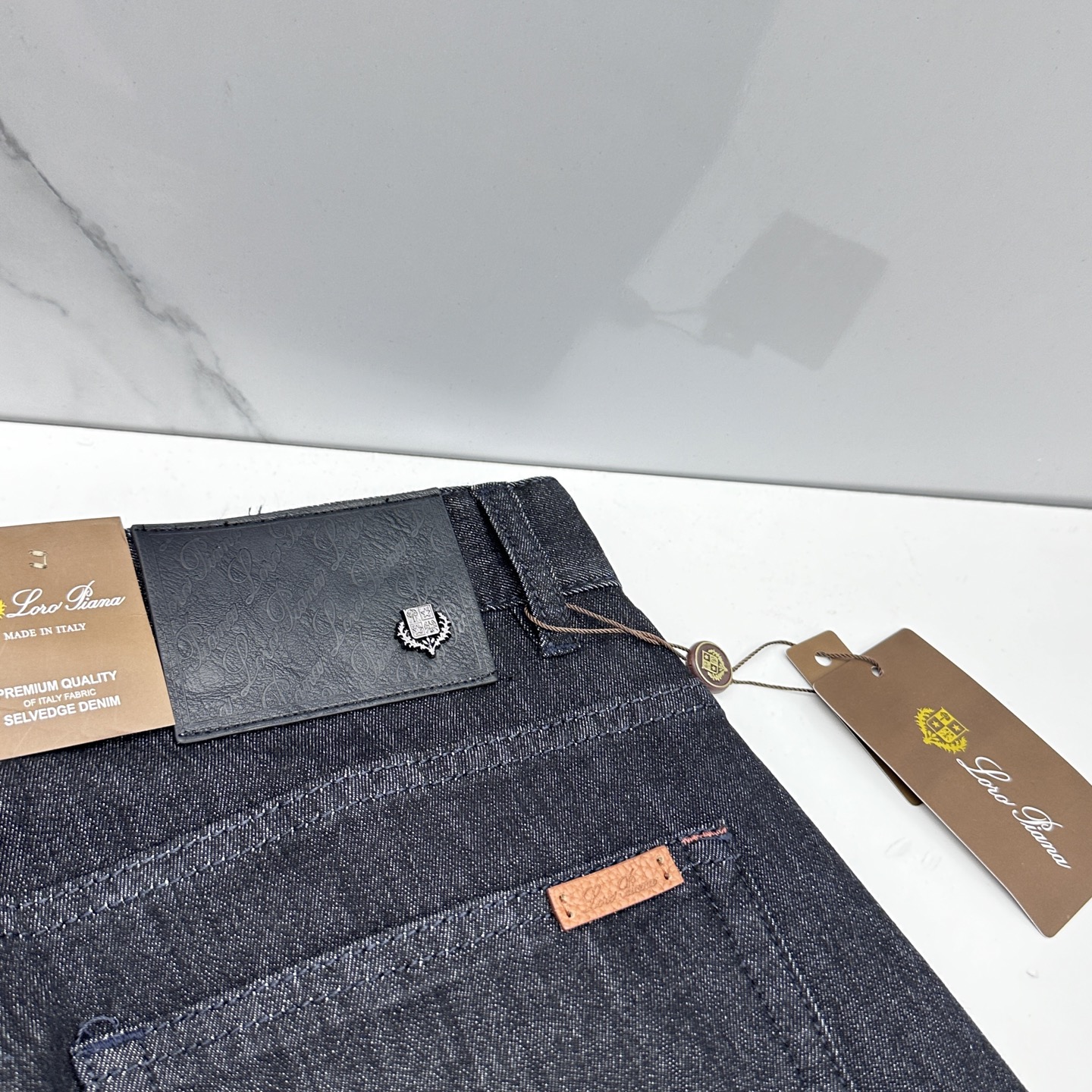 🆕Loro piana 🔥高端定制、26早春新款牛仔裤 柜台同步发售 原版定制复刻 客供五金辅料 原单品