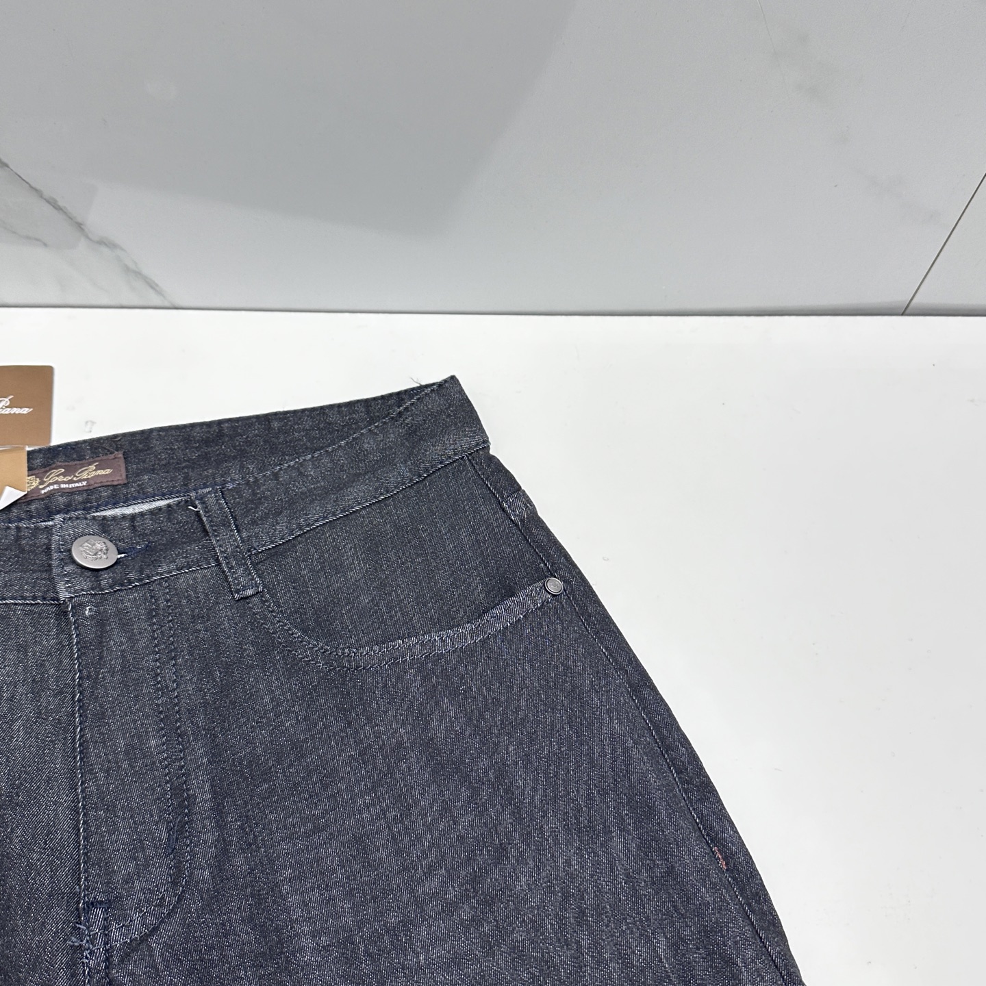 🆕Loro piana 🔥高端定制、26早春新款牛仔裤 柜台同步发售 原版定制复刻 客供五金辅料 原单品