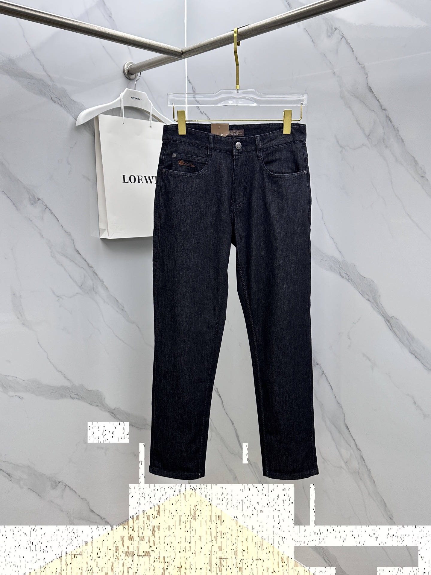 🆕Loro piana 🔥高端定制、26早春新款牛仔裤 柜台同步发售 原版定制复刻 客供五金辅料 原单品