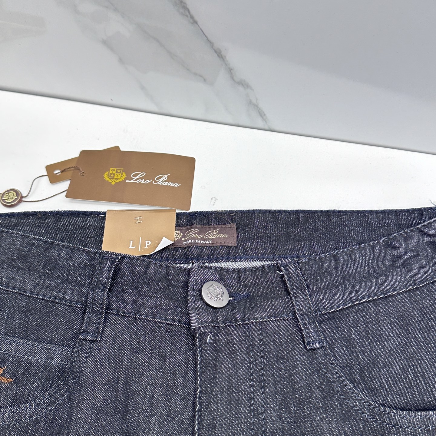 🆕Loro piana 🔥高端定制、26早春新款牛仔裤 柜台同步发售 原版定制复刻 客供五金辅料 原单品