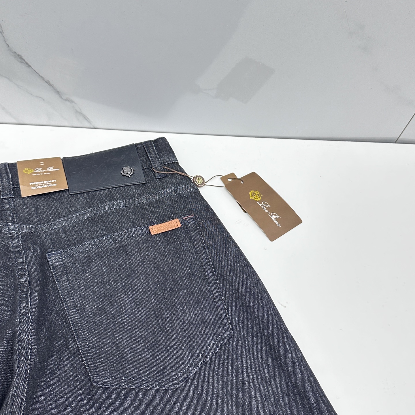 🆕Loro piana 🔥高端定制、26早春新款牛仔裤 柜台同步发售 原版定制复刻 客供五金辅料 原单品