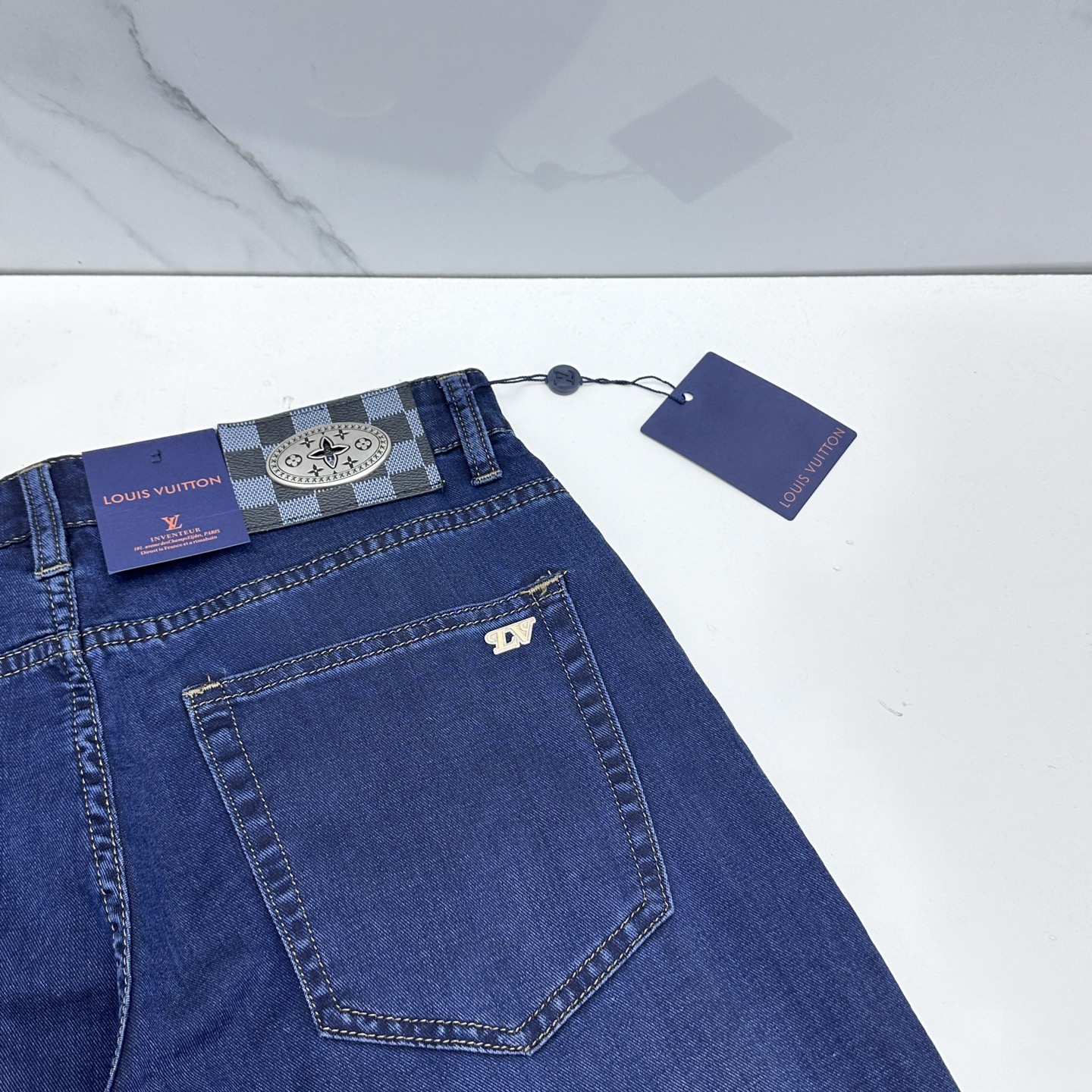 🆕LV路易威登 🔥高端定制、26早春新款牛仔裤 柜台同步发售 原版定制复刻 客供五金辅料 原单品质 进口