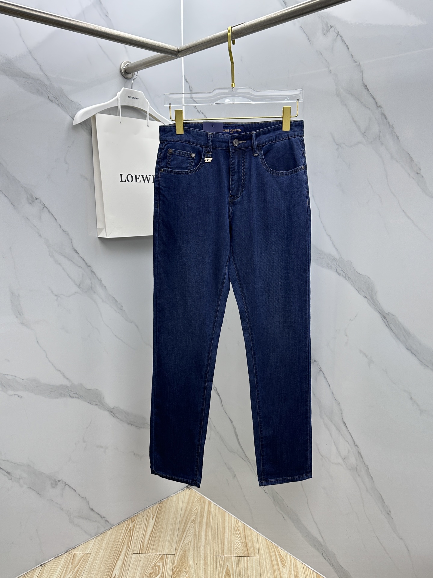 🆕LV路易威登 🔥高端定制、26早春新款牛仔裤 柜台同步发售 原版定制复刻 客供五金辅料 原单品质 进口