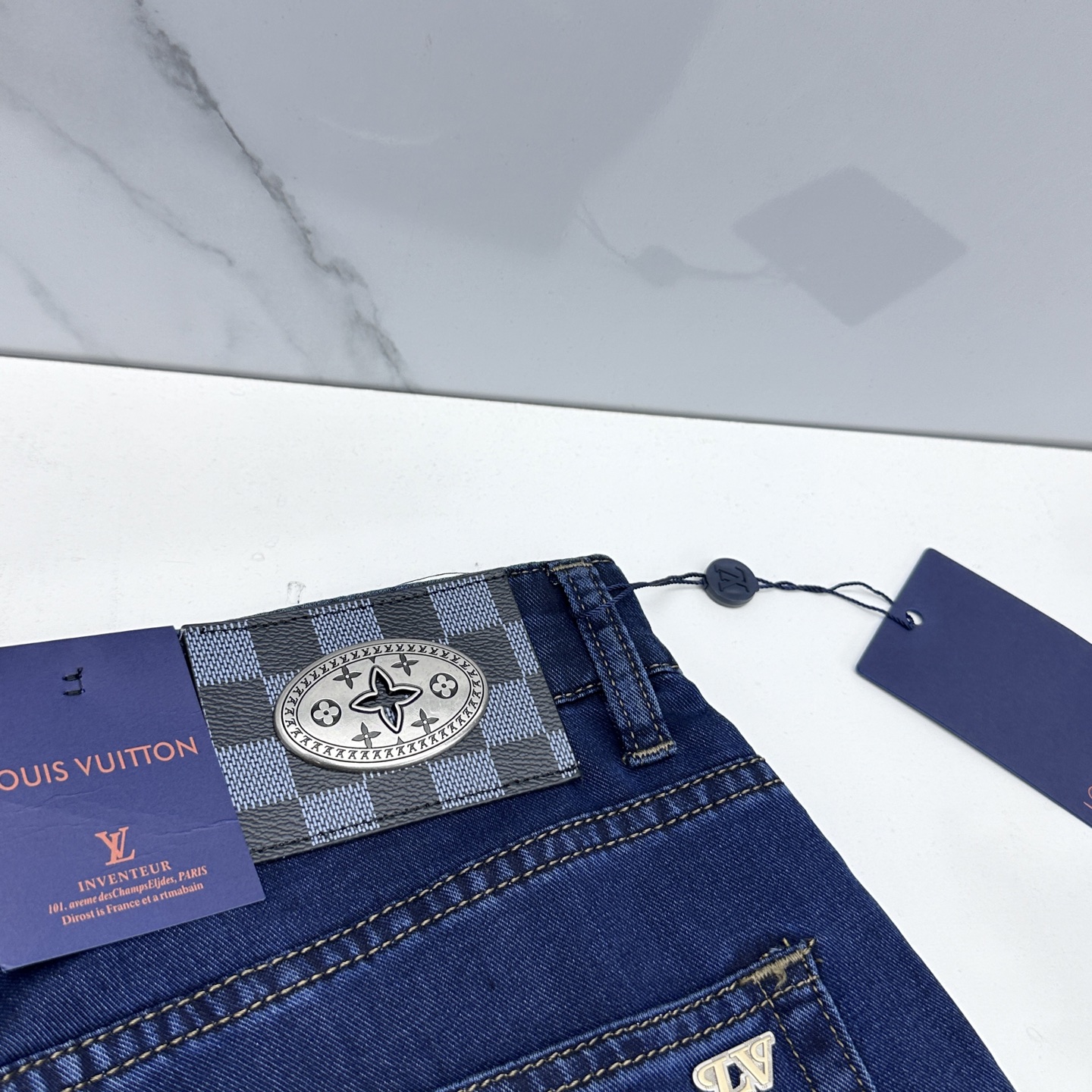 🆕LV路易威登 🔥高端定制、26早春新款牛仔裤 柜台同步发售 原版定制复刻 客供五金辅料 原单品质 进口