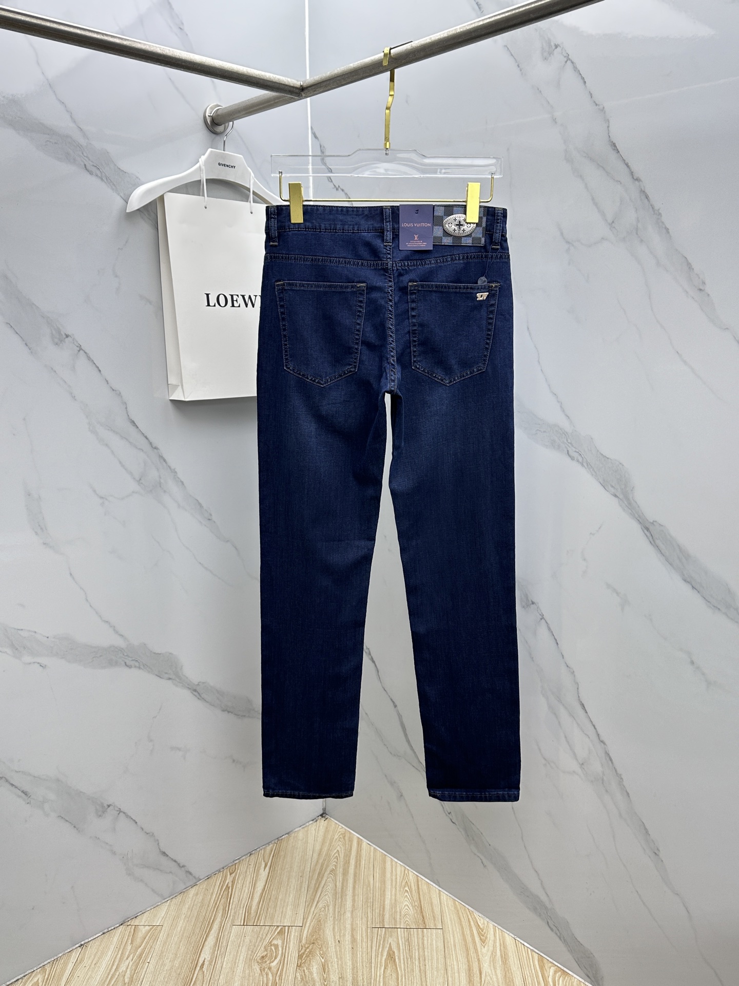 🆕LV路易威登 🔥高端定制、26早春新款牛仔裤 柜台同步发售 原版定制复刻 客供五金辅料 原单品质 进口