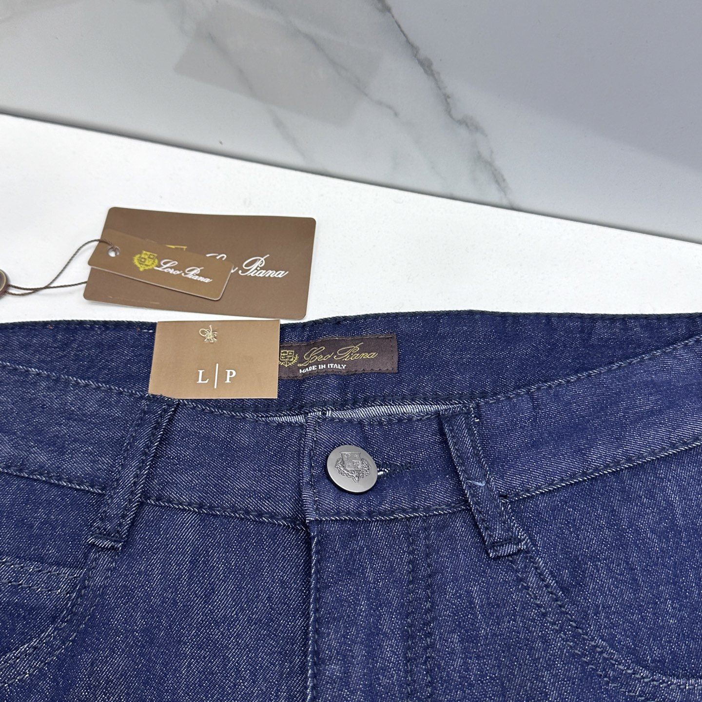 🆕Loro piana 🔥高端定制、26早春新款牛仔裤 柜台同步发售 原版定制复刻 客供五金辅料 原单品