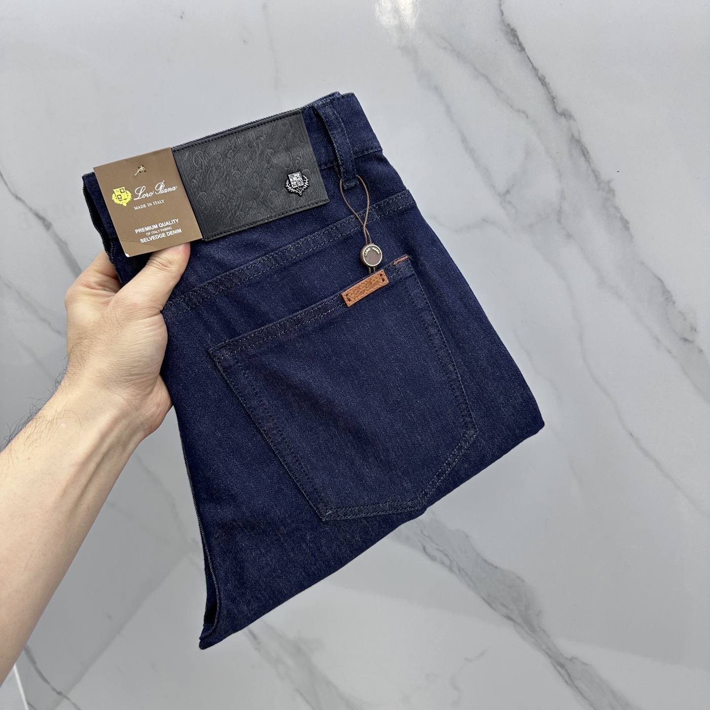 🆕Loro piana 🔥高端定制、26早春新款牛仔裤 柜台同步发售 原版定制复刻 客供五金辅料 原单品