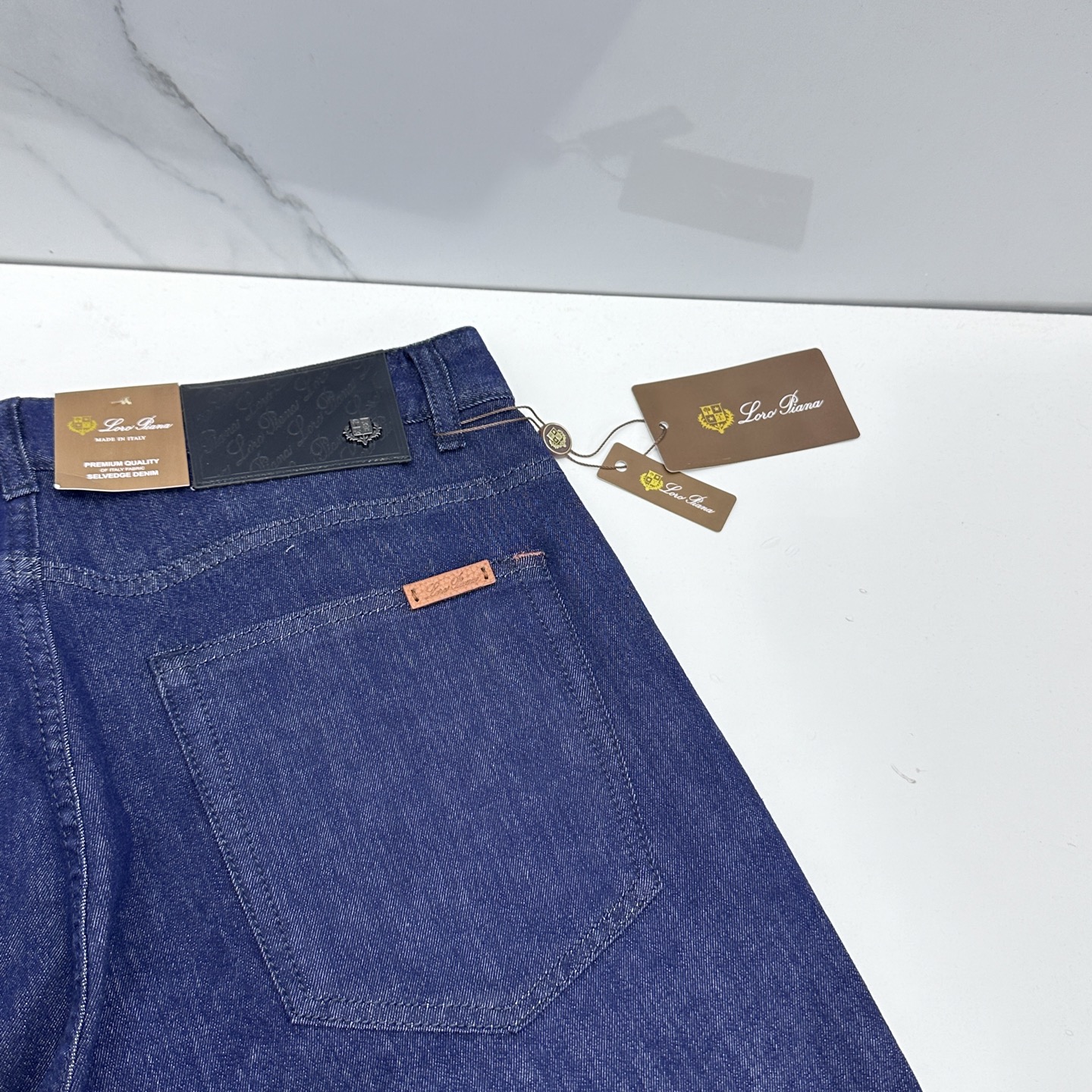 🆕Loro piana 🔥高端定制、26早春新款牛仔裤 柜台同步发售 原版定制复刻 客供五金辅料 原单品