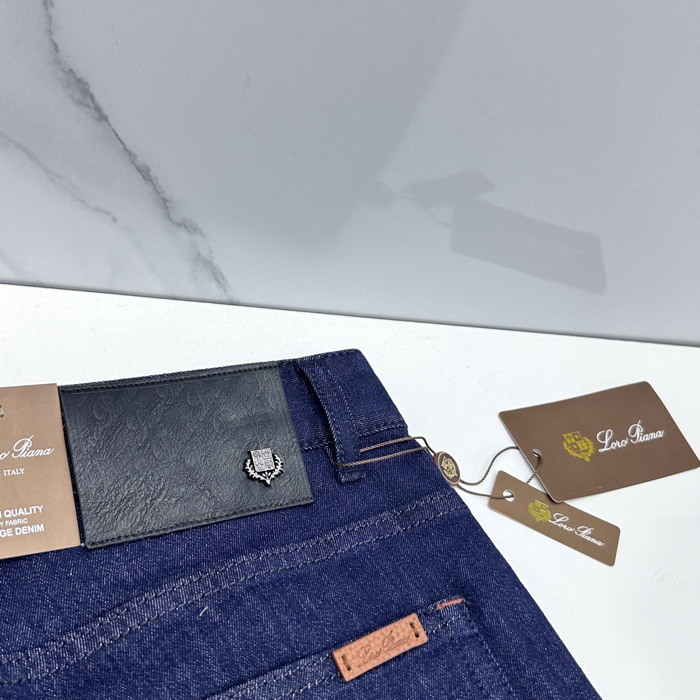 🆕Loro piana 🔥高端定制、26早春新款牛仔裤 柜台同步发售 原版定制复刻 客供五金辅料 原单品