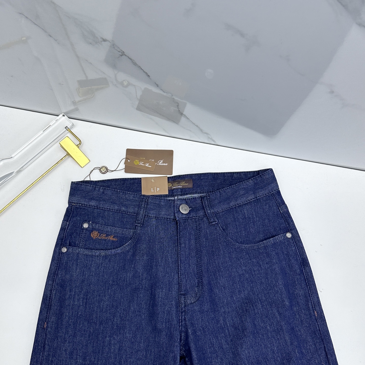 🆕Loro piana 🔥高端定制、26早春新款牛仔裤 柜台同步发售 原版定制复刻 客供五金辅料 原单品