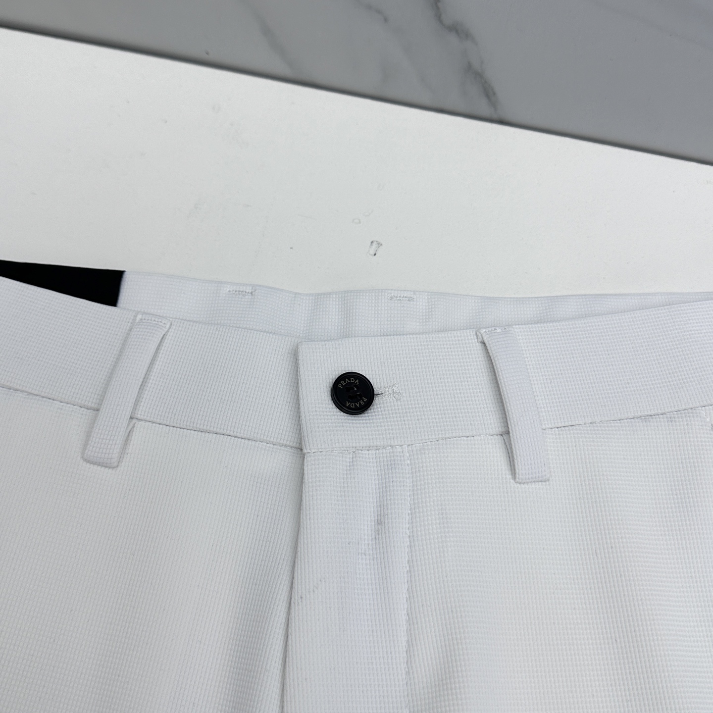 🆕Prada普拉达 26ss春夏新品休闲裤西裤，官网同步发售，裤身工艺设计，客供辅料、面料定制，柔软丝滑