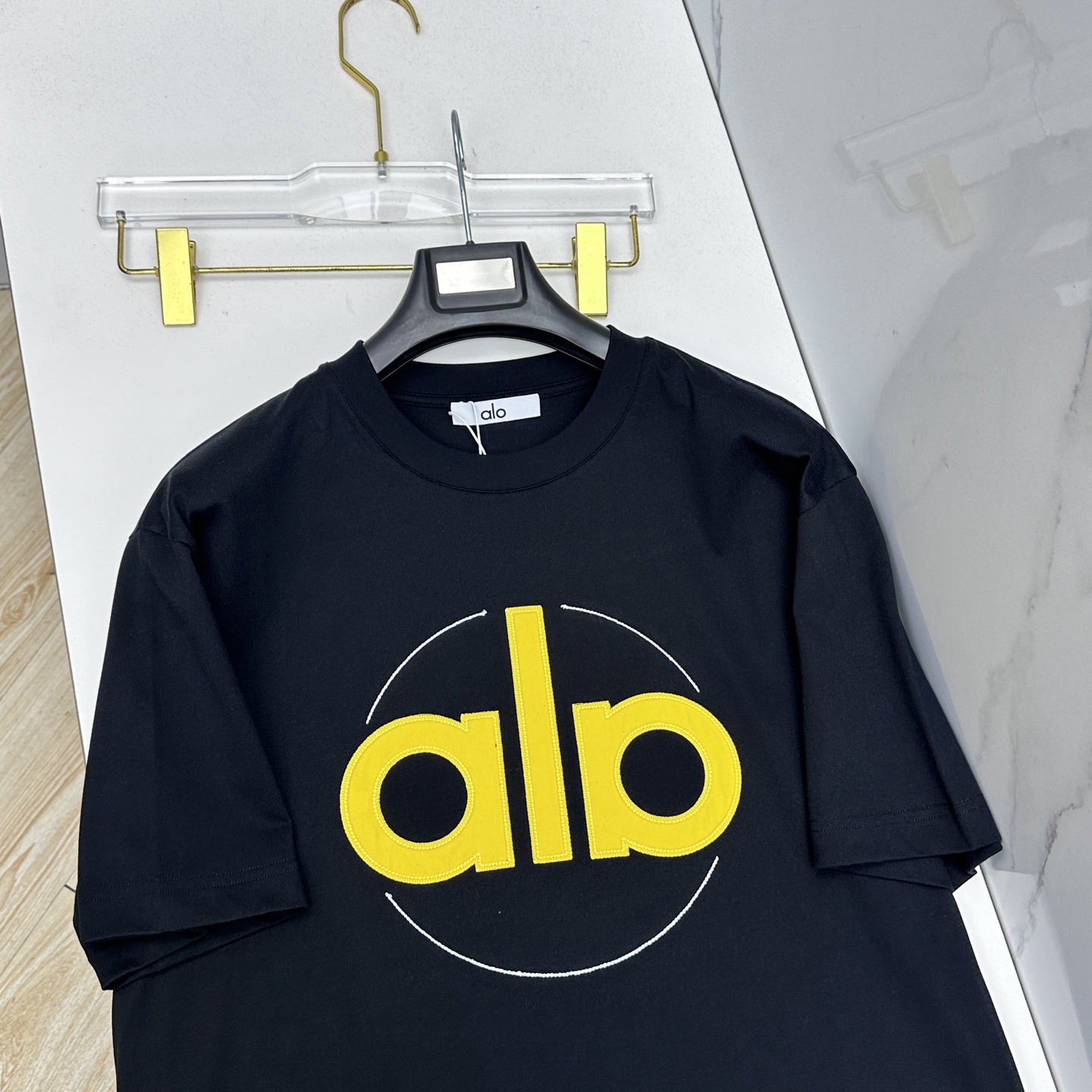 🆕ALO 2026春夏新款短袖 官网同款T恤 双纱纯棉面料 多元化搭配 是眼下时尚前沿的创新趋势 复古与