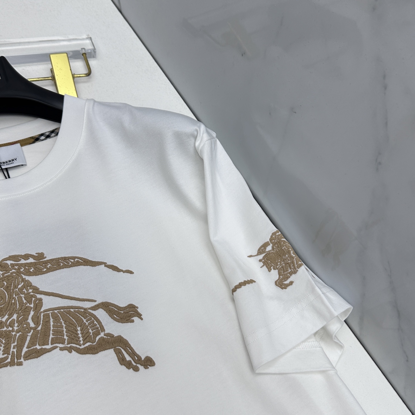 🆕Burberry巴宝莉 2026春夏新款短袖 官网同款T恤 双纱纯棉面料 多元化搭配 是眼下时尚前沿的