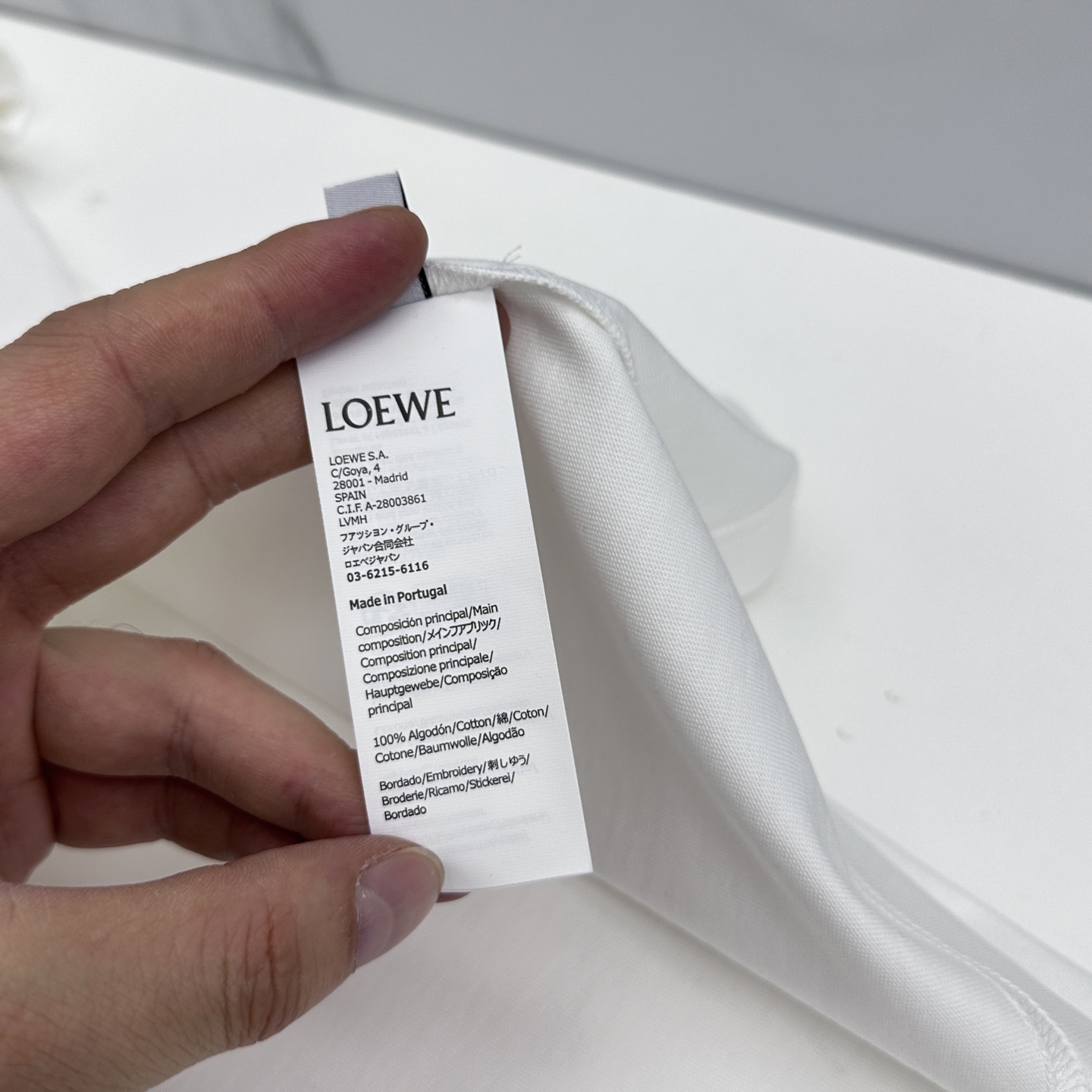 🆕LOEWE罗意威 2026春夏新款短袖 官网同款T恤 双纱纯棉面料 多元化搭配 是眼下时尚前沿的创新趋