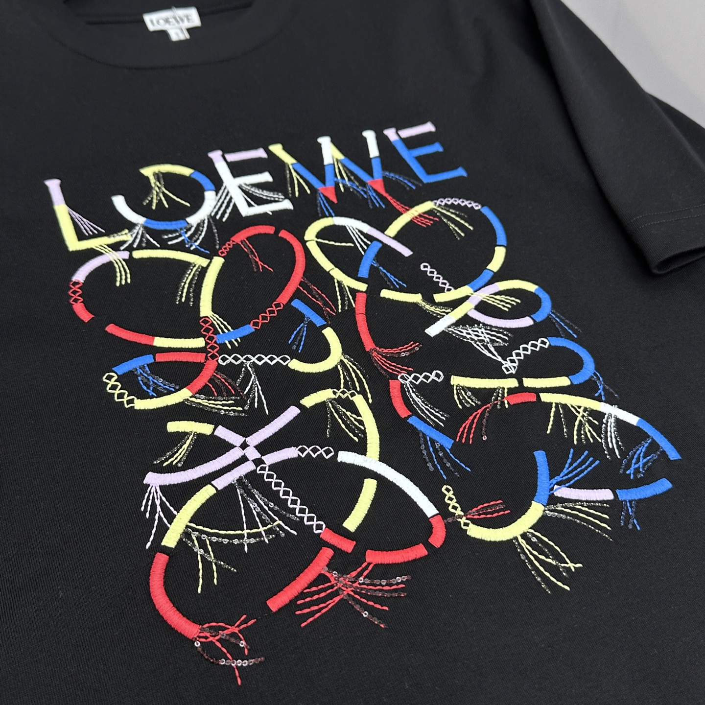 🆕LOEWE罗意威 2026春夏新款短袖 官网同款T恤 双纱纯棉面料 多元化搭配 是眼下时尚前沿的创新趋