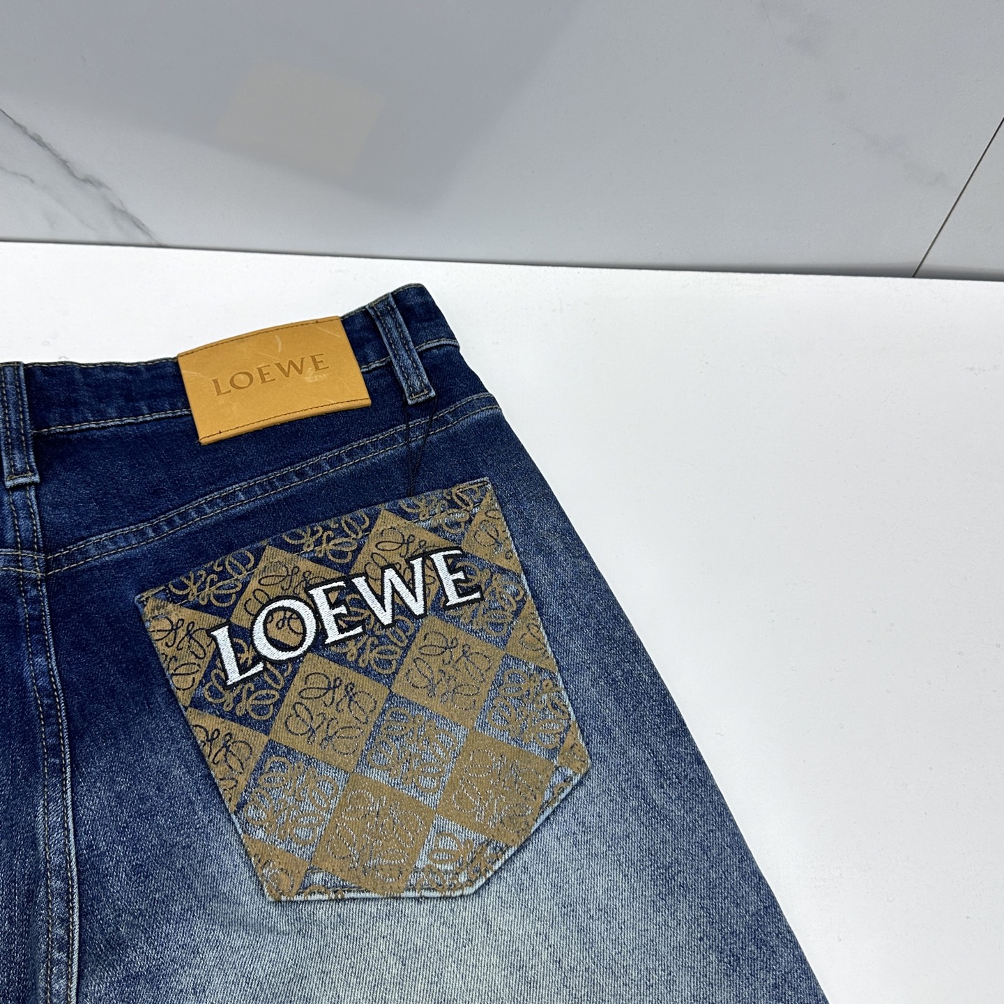 🆕LOEWE罗意威 🔥高端定制、早春最新款牛仔裤 柜台同步发售 原版定制复刻 客供五金辅料 原单品质 进