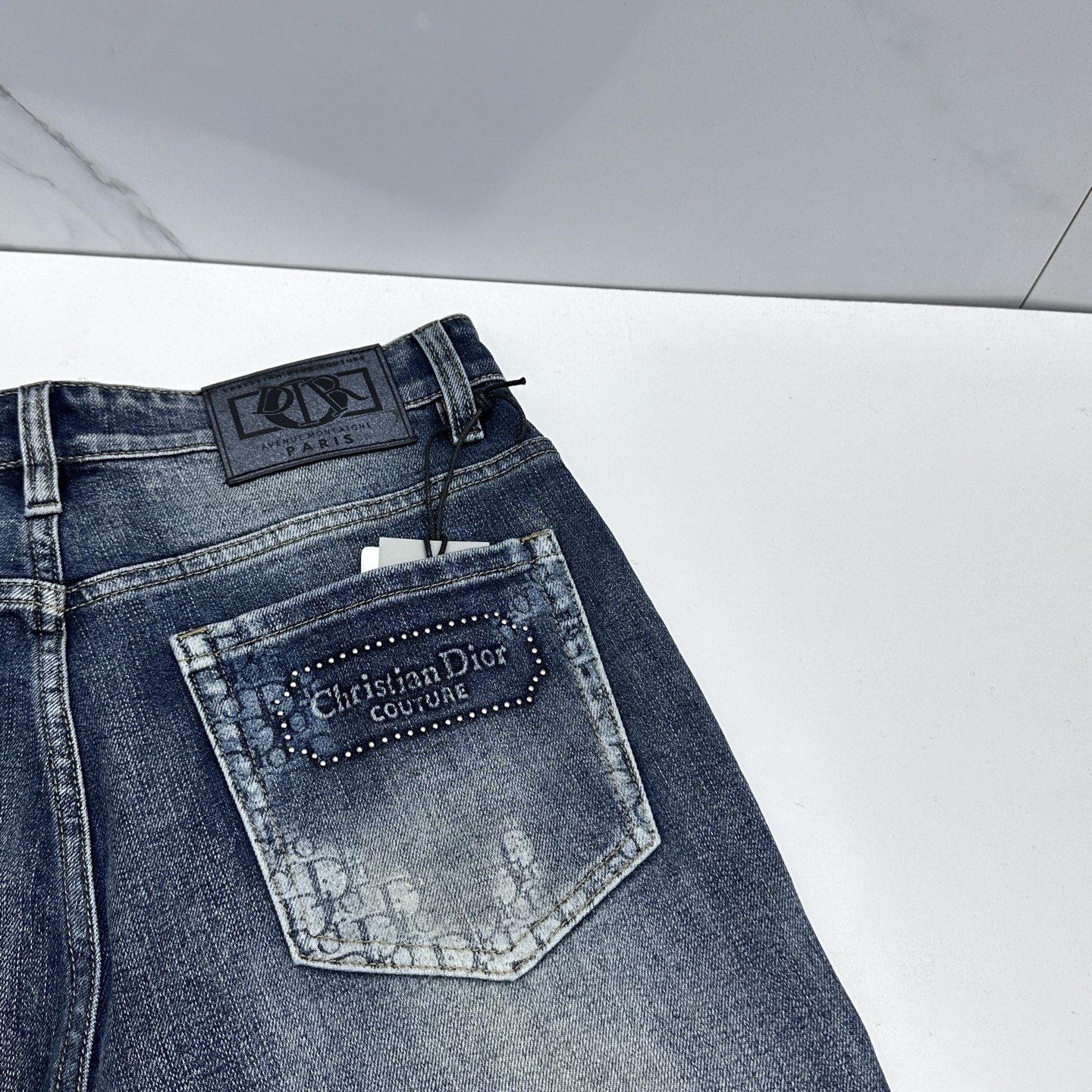🆕Dior迪奥 🔥高端定制、早春最新款牛仔裤 柜台同步发售 原版定制复刻 客供五金辅料 原单品质 进口固