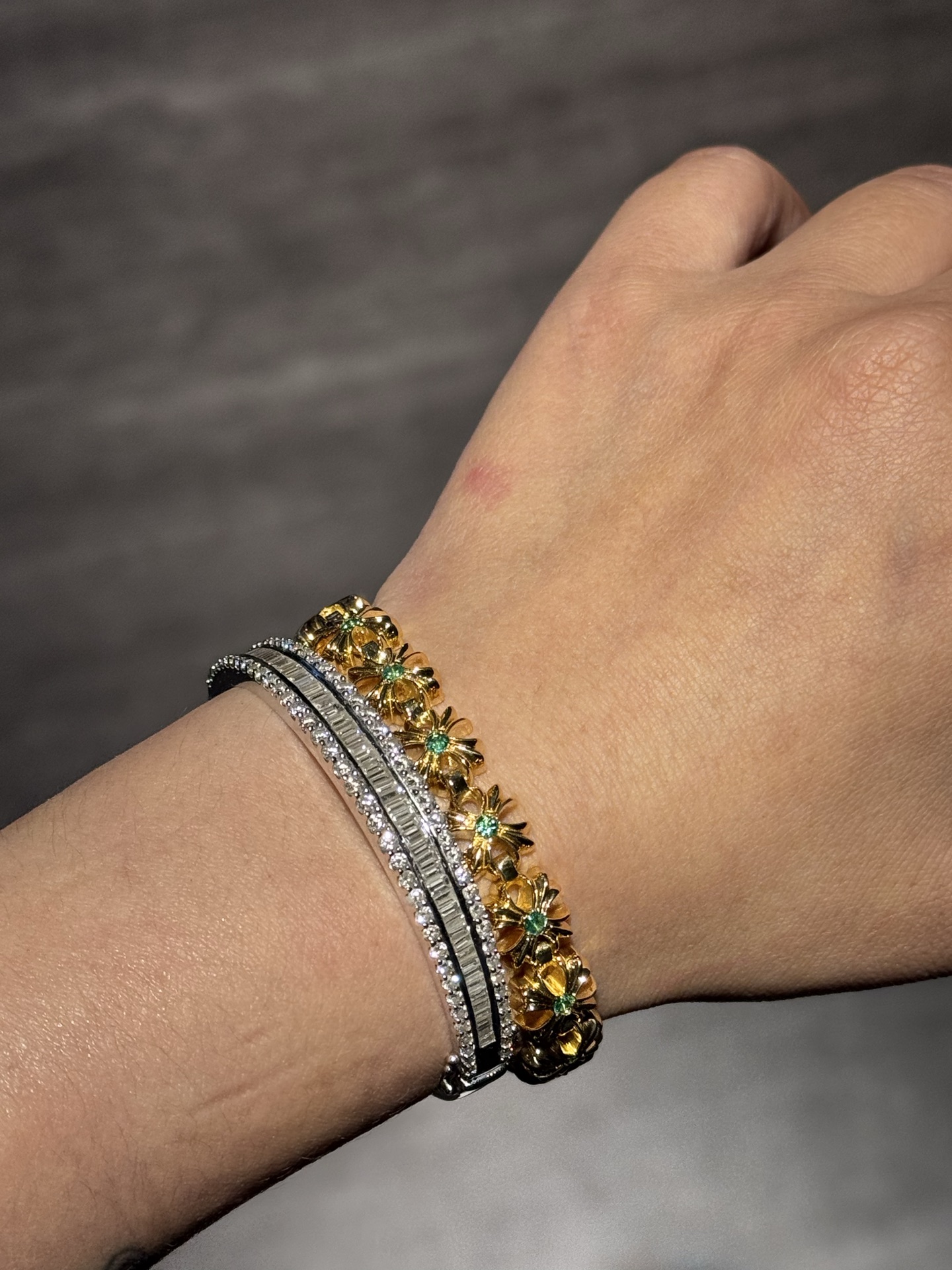 Chrome Hearts 𝐡𝐞𝐚𝐫𝐭𝐬克罗心 真金真钻系列
