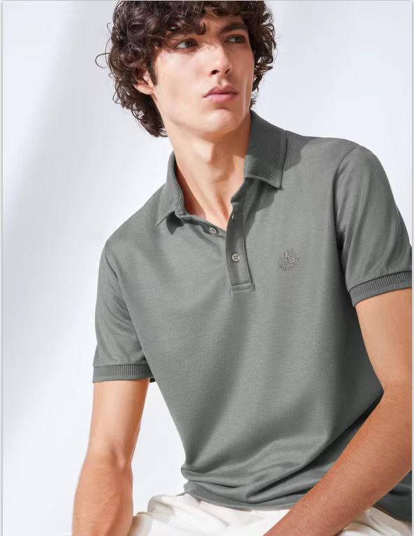 Loro Piana Cotton-Piqué Polo Shirt - Classic Fit, Soft Knit Polo 4 a1741078579678 0774