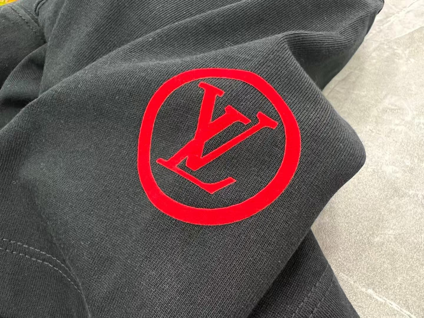 Louis Vuitton Men's Crew Neck T-Shirt with Embroidered Logo, Sizes S-XL 7 a1745217402640 1484