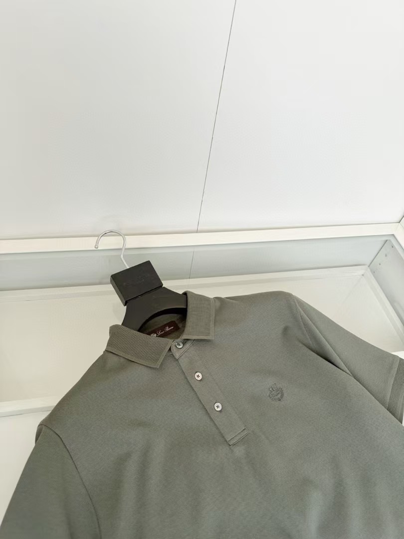 Loro Piana Jersey Cotton Short Sleeve Polo Shirt With Embroidered Logo 3 a1745219019288 7734