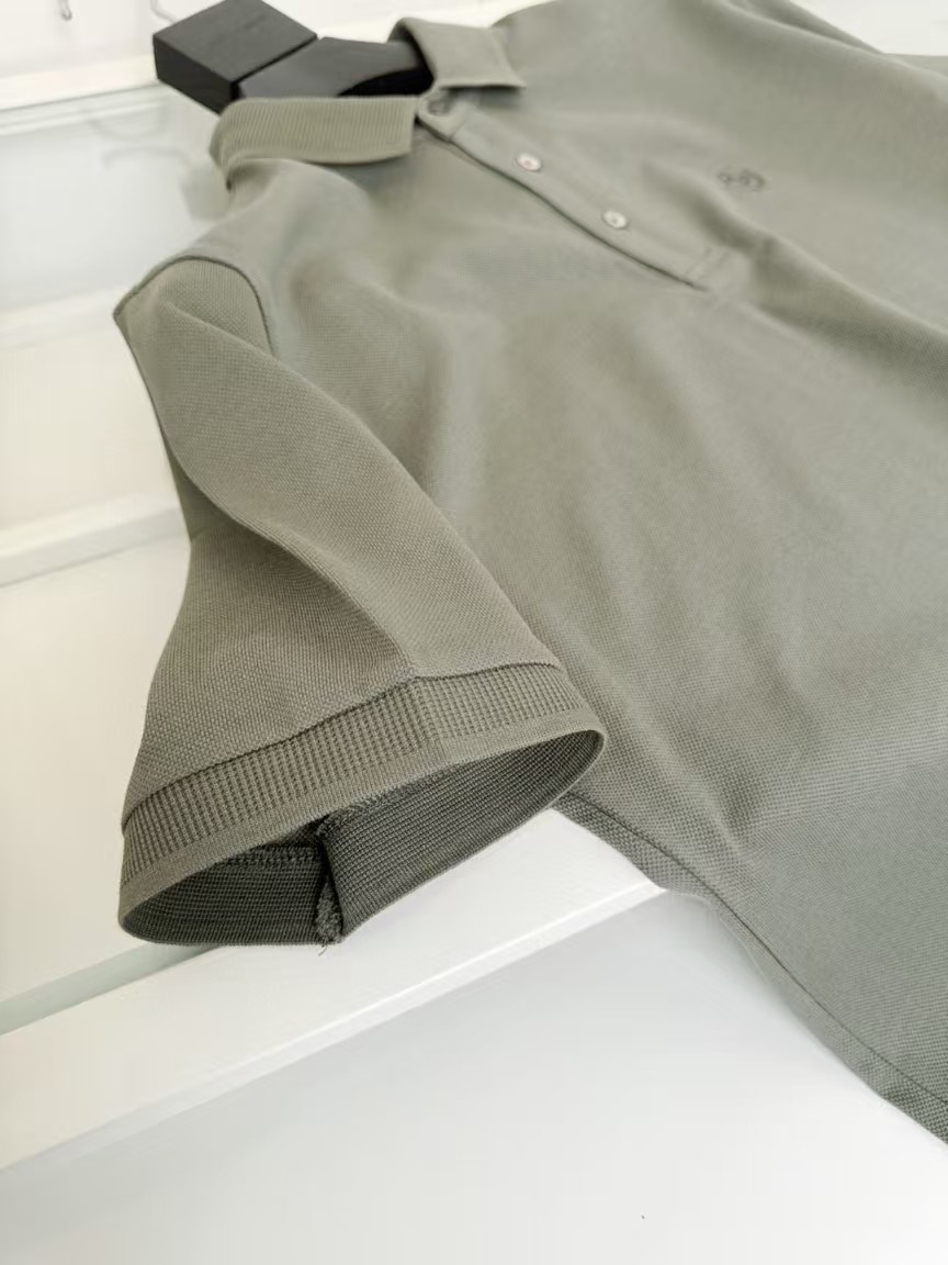 Loro Piana Jersey Cotton Short Sleeve Polo Shirt With Embroidered Logo 6 a1745219020331 0435