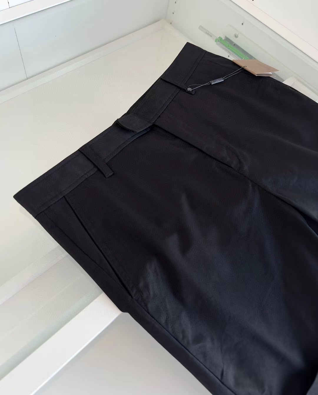 Burberry Cotton Twill Chino Shorts with Webbing Detail, Size 30-38 2 a1745391845312 4410