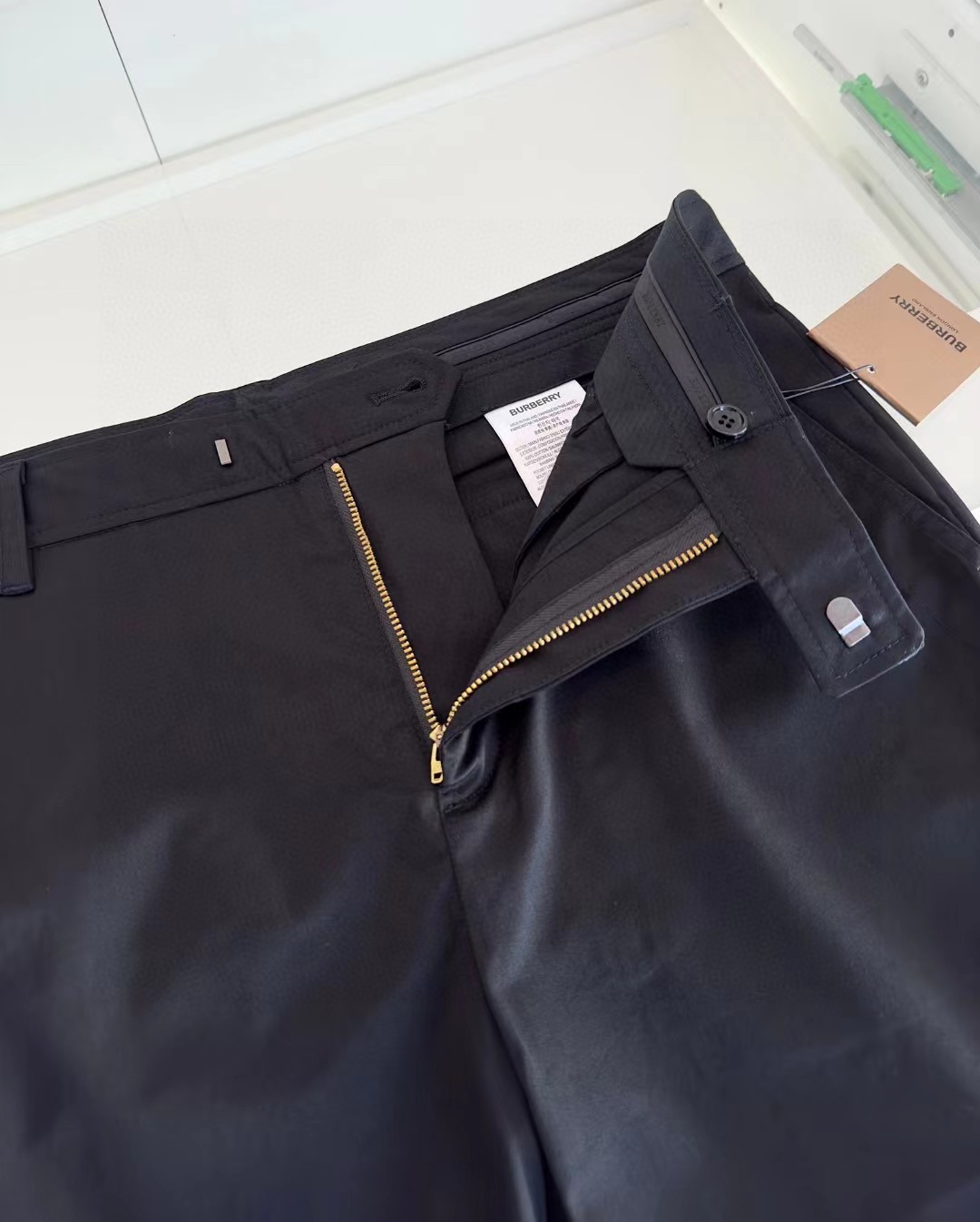 Burberry Cotton Twill Chino Shorts with Webbing Detail, Size 30-38 4 a1745391845314 1681